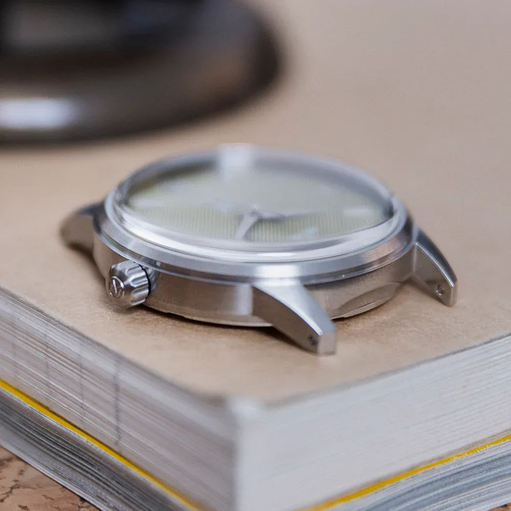Initial N° 1 | STEEL - GREEN | 40 mm Watch