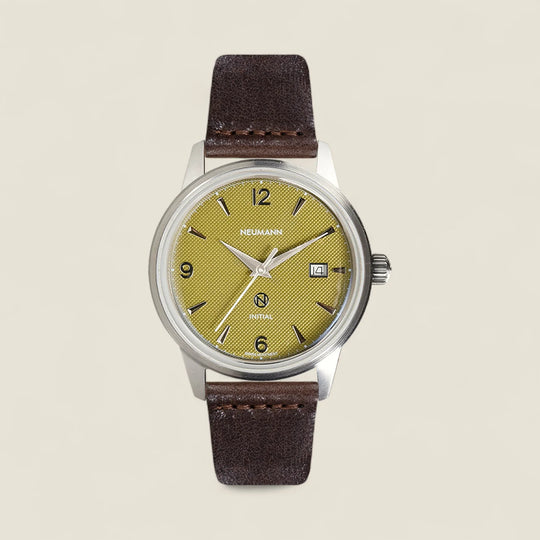 Initial N° 1 | STEEL - GREEN | 40 mm Watch