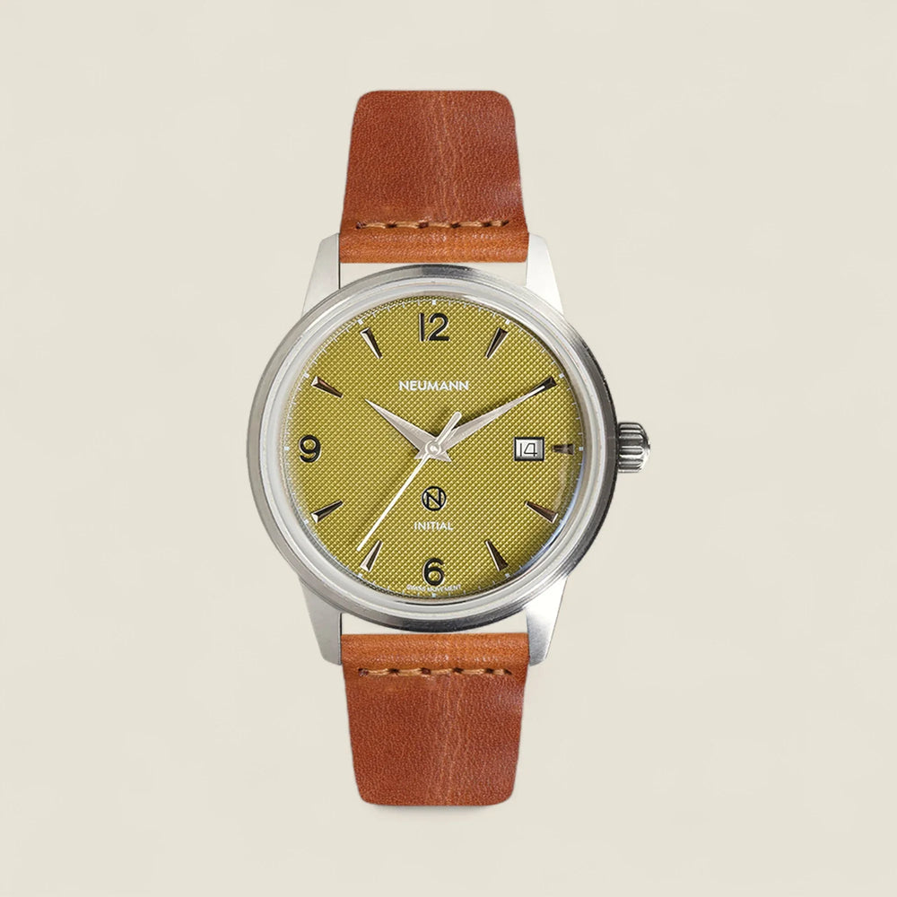 Initial N° 1 | STEEL - GREEN | 40 mm Watch
