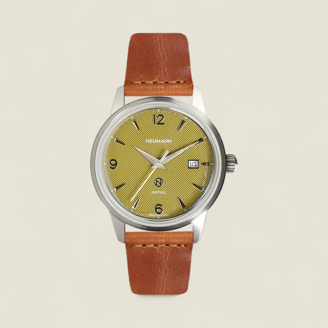 Initial N° 1 | STEEL - GREEN | 40 mm Watch