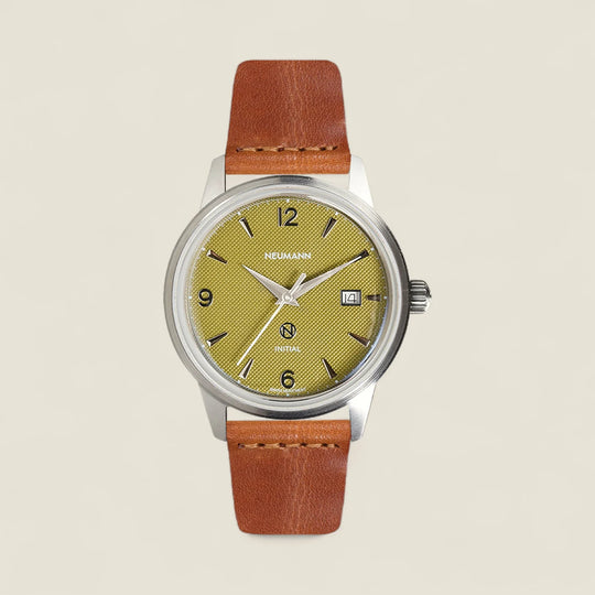 Initial N° 1 | STEEL - GREEN | 40 mm Watch