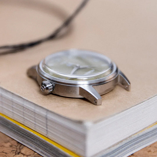 Initial N° 1 | STEEL - GREEN | 36 mm Watch