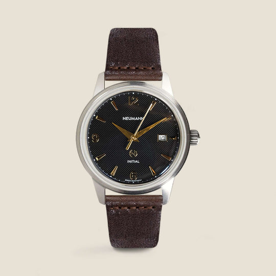 Initial N° 1 | STEEL - BLACK-GOLD | 40 mm Watch