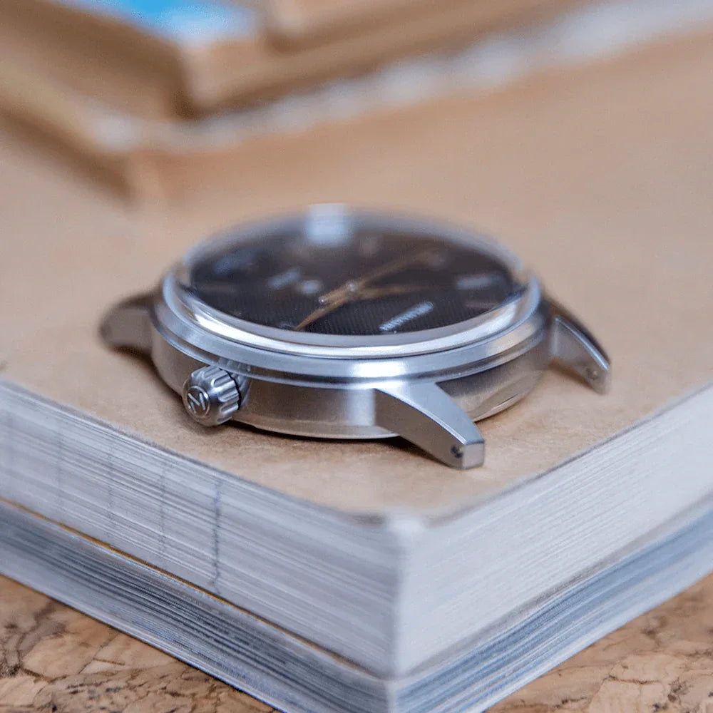 Initial N° 1 | STEEL - BLACK-GOLD | 36 mm Watch