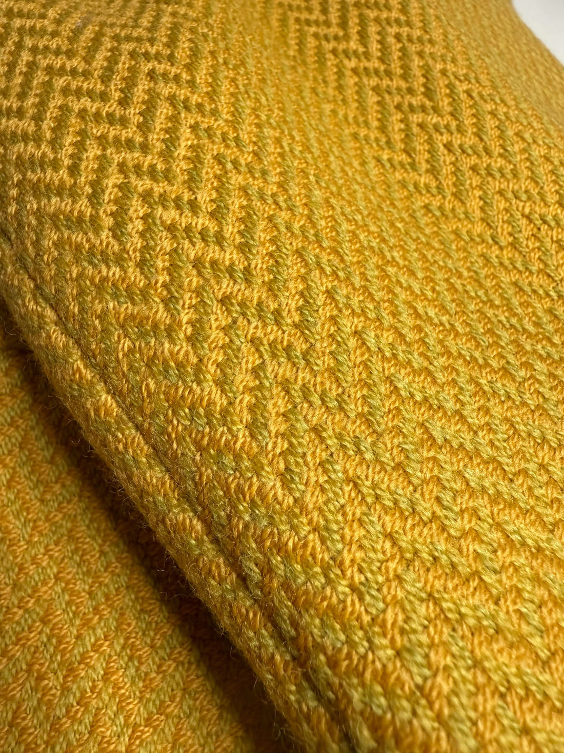 Tweed mending after restoration