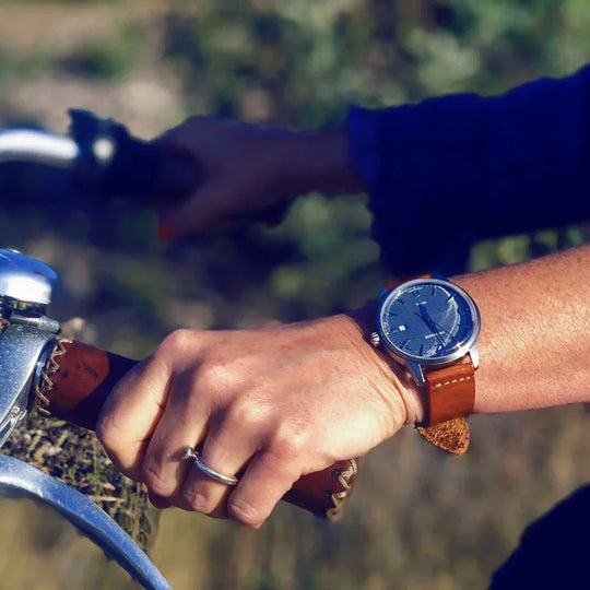 Initial N° 1 | STEEL - BLUE | 40 mm Watch