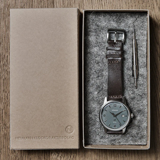 Initial N° 1 | STEEL - BLUE | 40 mm Watch