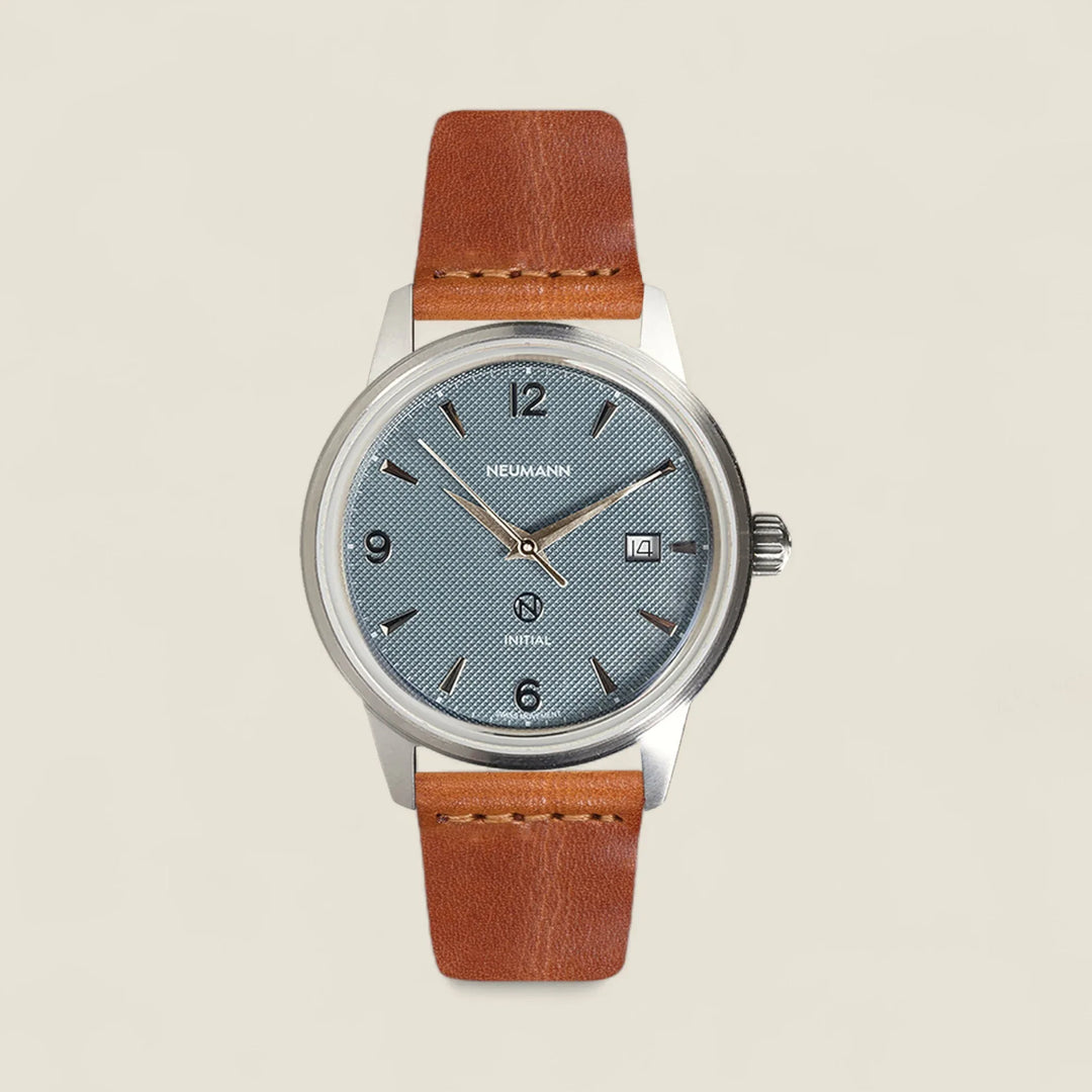 Initial N° 1 | STEEL - BLUE | 40 mm Watch