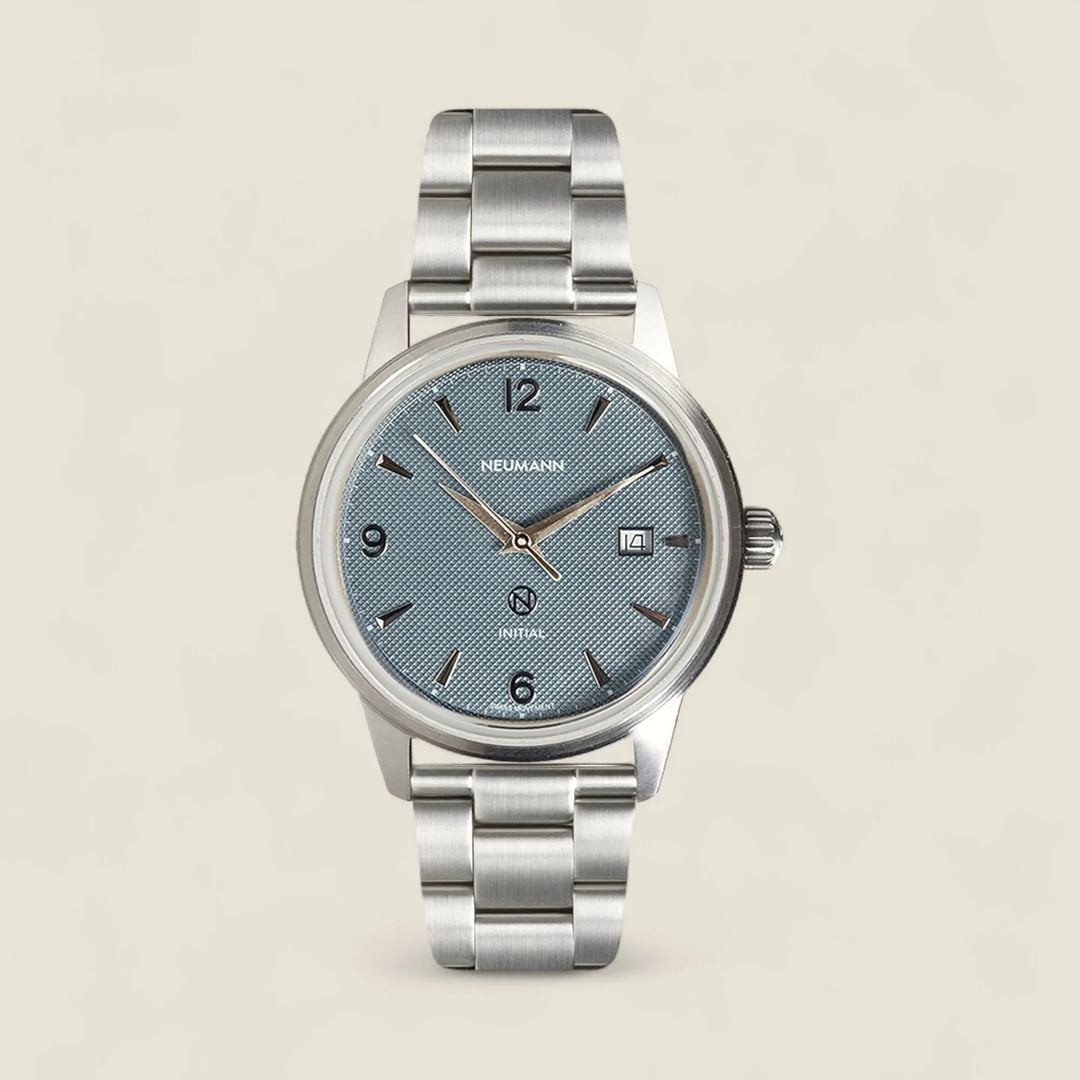 Initial N° 1 | STEEL - BLUE | 40 mm Watch
