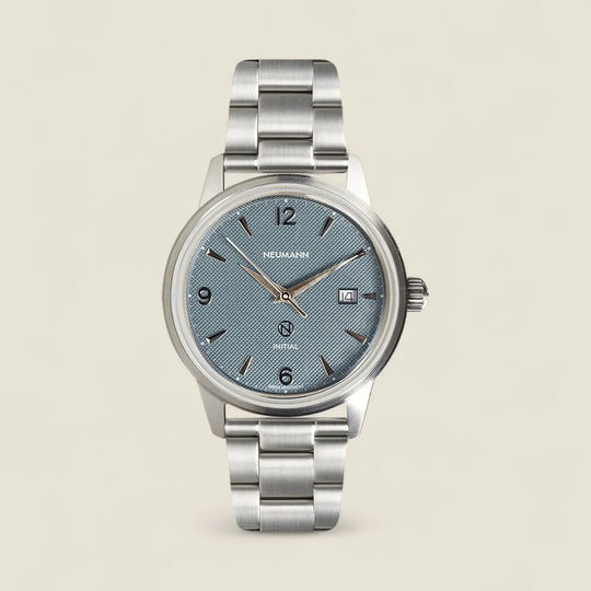 Initial N° 1 | STEEL - BLUE | 40 mm Watch