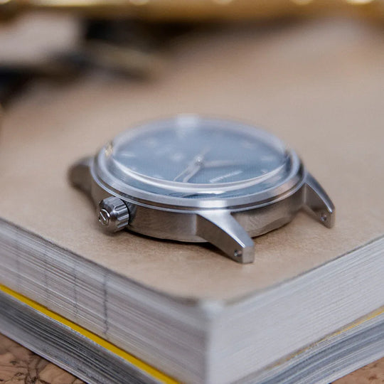 Initial N° 1 | STEEL - BLUE | 36 mm Watch