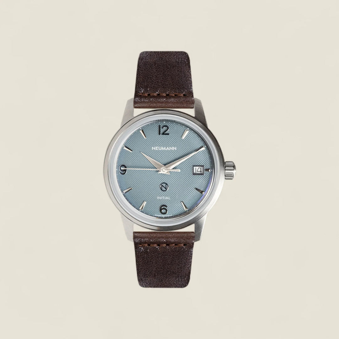 Initial N° 1 | STEEL - BLUE | 36 mm Watch
