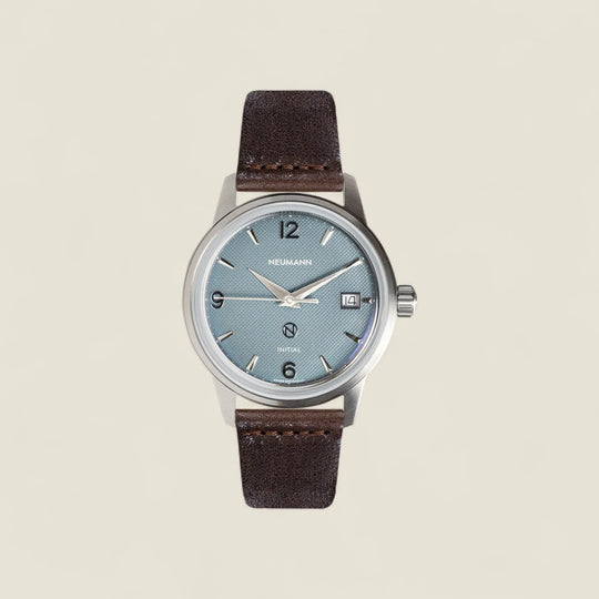 Initial N° 1 | STEEL - BLUE | 36 mm Watch