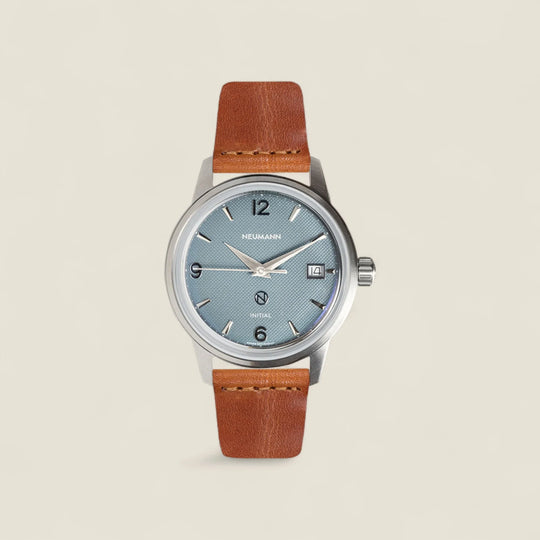 Initial N° 1 | STEEL - BLUE | 36 mm Watch