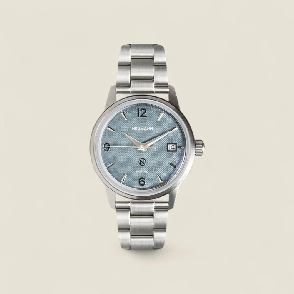 Initial N° 1 | STEEL - BLUE | 36 mm Watch