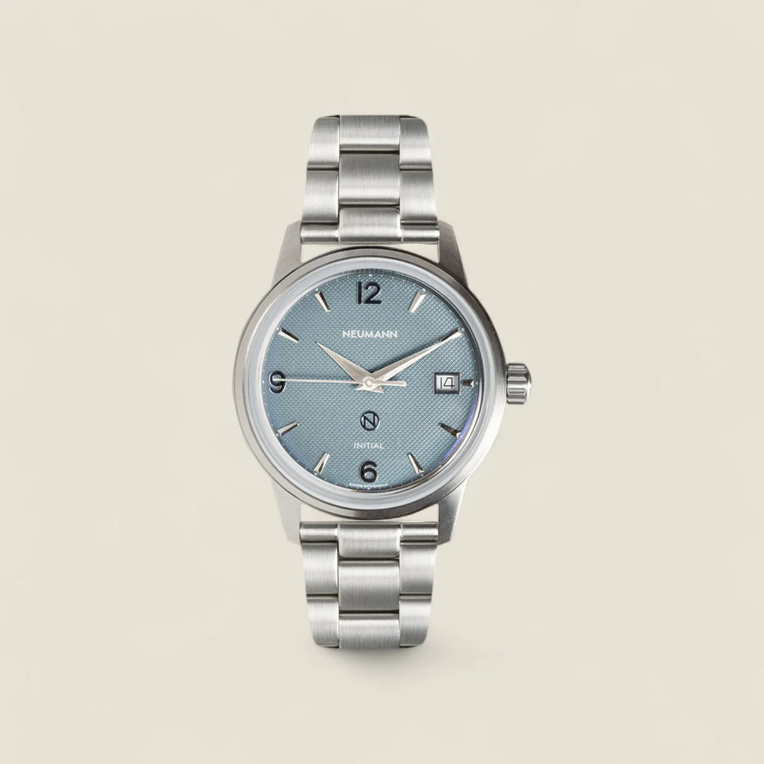 Initial N° 1 | STEEL - BLUE | 36 mm Watch