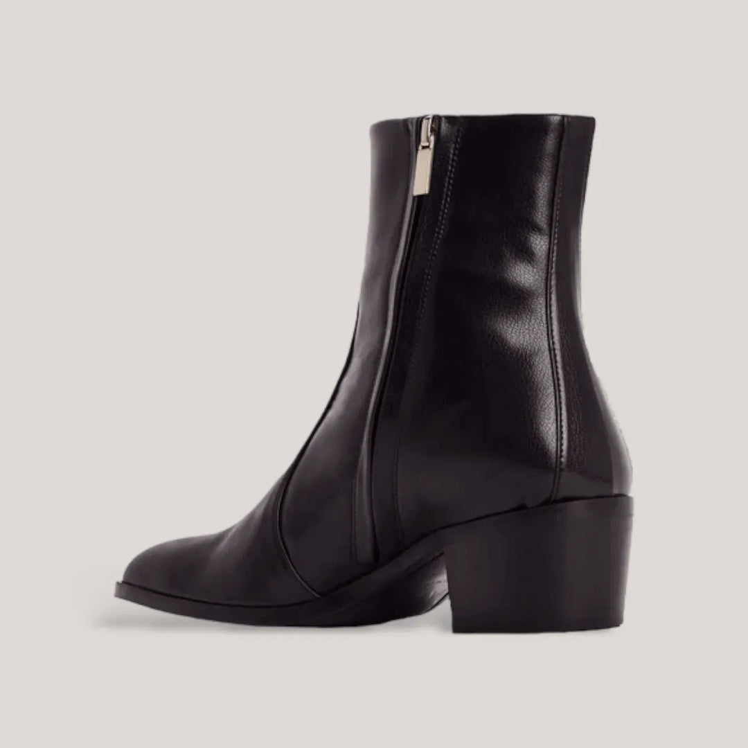 STEFFY | Black Ankle Boots | women&