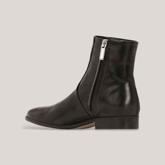 CHARLI | Black Ankle Boot | women&