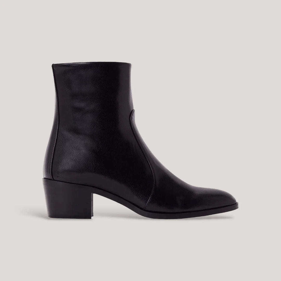 STEFFY | Black Ankle Boots | women's shoes | AERA | ALLTRUEIST