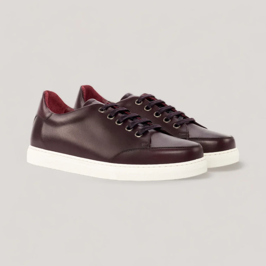 HALISI | Sneaker - Burgundy &amp; Black | Women&