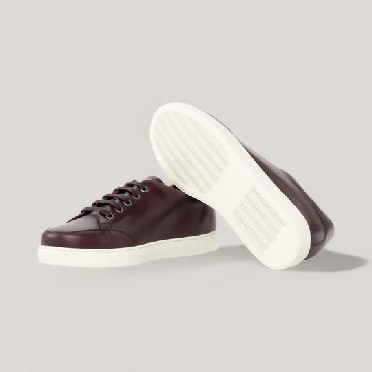 HALISI | Sneaker - Burgundy &amp; Black | Women&