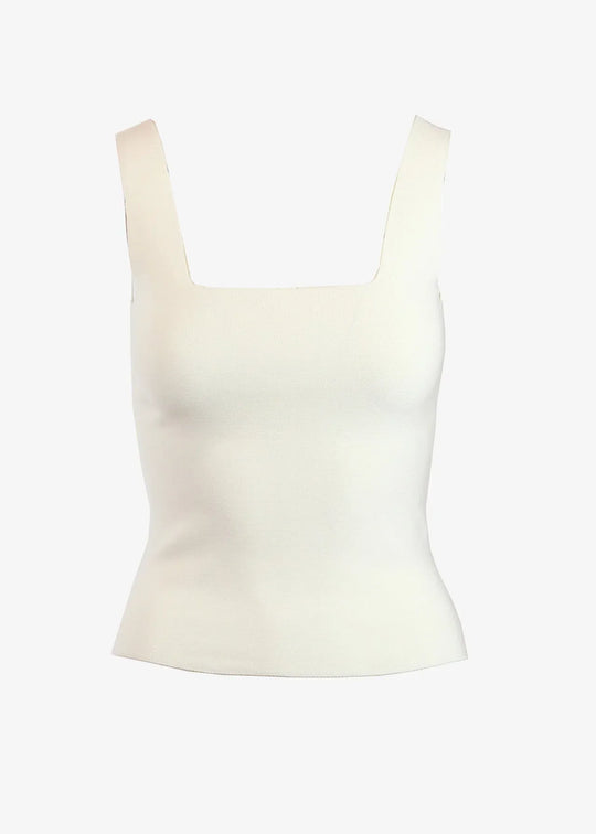 EDITH | Ecoviscose - Square Neck Tank Top