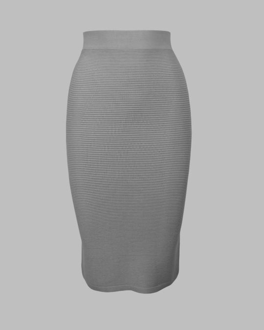 MIKA | Ecoviscose - Pegged Midi Skirt