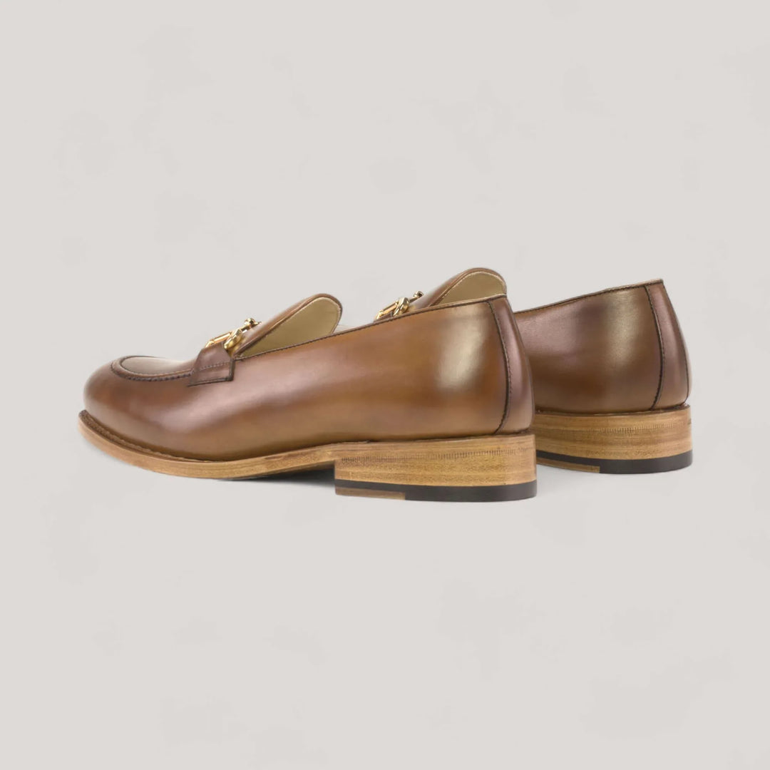 Horsebit Loafers - Brown - Painted Calf | Goodyear Welt