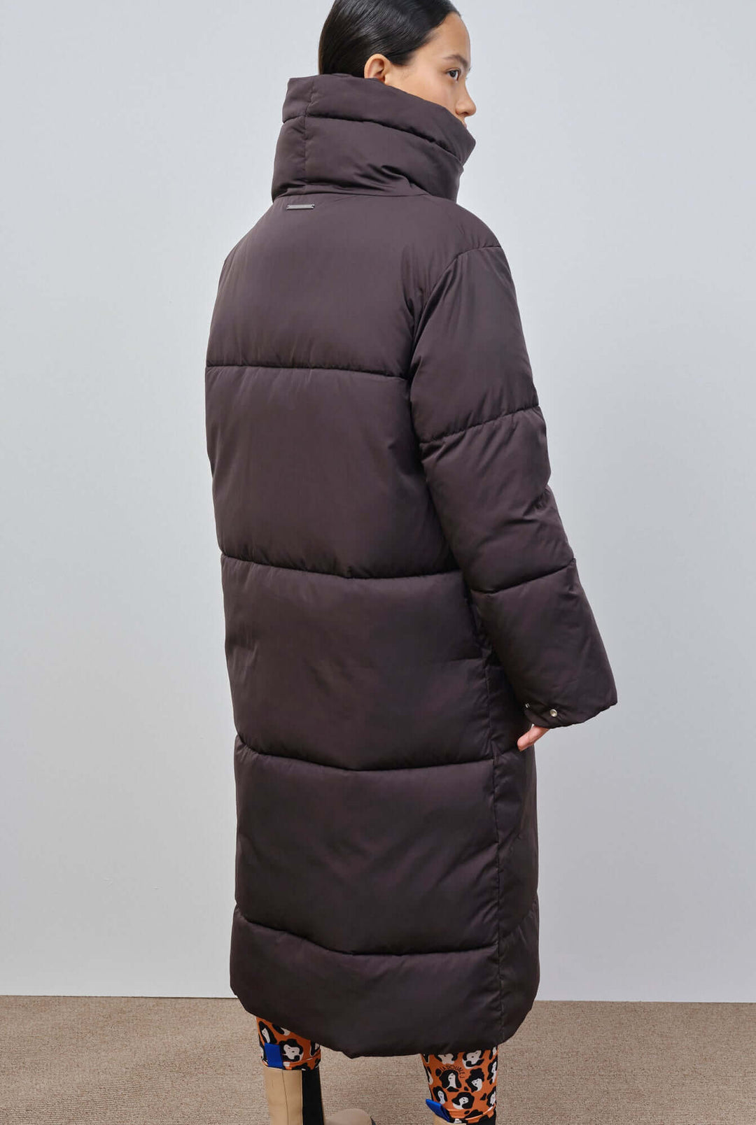 Nizza | Black Oversized Women's Quilted Puffer Coat | women's outerwear | Embassy of Bricks and Logs | ALLTRUEIST